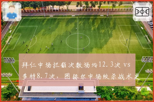 拜仁中场拦截次数场均12.3次 vs 多特8.7次，图赫尔中场绞杀战术更胜一筹