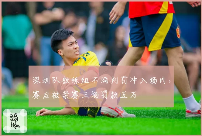 深圳队教练组不满判罚冲入场内，赛后被禁赛三场罚款五万